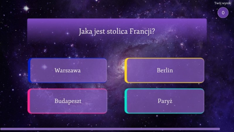 quiz z wiedzy ogólnej w Warszawie